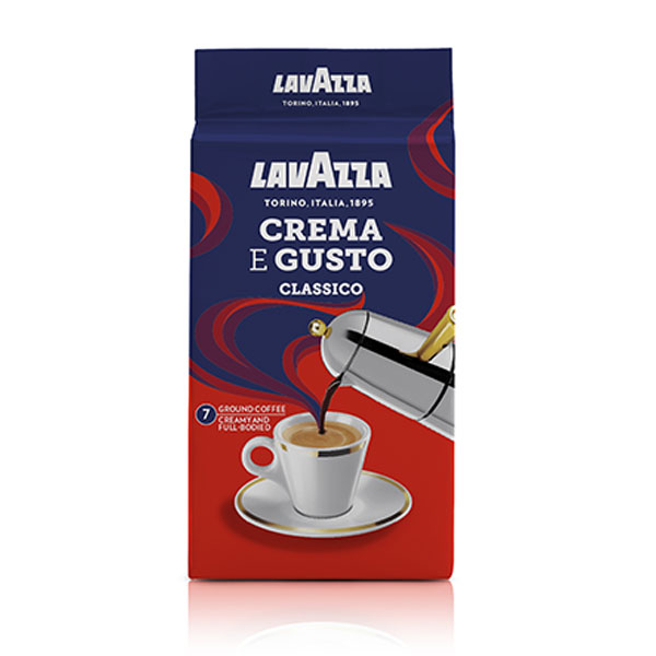 Lavazza - Crema & Gusto Classico - 250 г  мляно вакуум